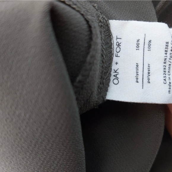 OAK + FORT Shirt Dress💚 - Picture 6 of 8